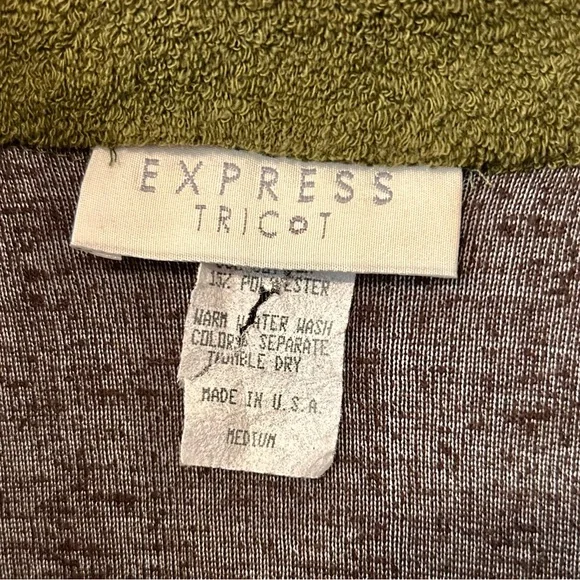 Vintage "Express Tricot" Cropped Pullover - Picture 2 of 2